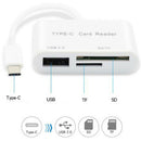 3 in 1 USB Card Reader Adapter Type C Cable Micro TF Camera Smart Memory C â„–[