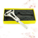 Three-jaw Open Adjustable Watch Repair Tool Kit Wrench Screw Cover Remov YTW