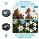 Apexel Phone Lens Kit Universal 10 In 1 Fisheye Wide Angle Macro Lens Cpl F