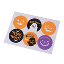 60x Halloween Stickers Decorative Baking Packing Seal Affixed Stickers Bottle ME