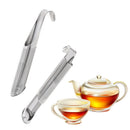 Stainless steel loose tea infuser stick strainer filter diffuser herbal  ï¼W