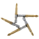 5durable anti slip titanium coated hex shank PH2 electric screwdriver bits 50mm/