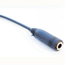 3ft Coiled 3.5mm 1/8" Stereo Audio Aux Headphone Cable Extension Cord Ew