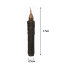 6x Battery Powered LED Long Taper Candle for Church Home Wedding Party Decor