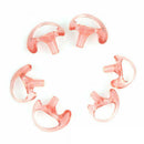 1Pair Large Replacement Silicone Earplug For Air Tube Headphone 2.9x2.3cm