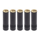 5pcs 3.5mm TRS Audio Female Jack Solder Connector 3 Pole Stereo Adapters