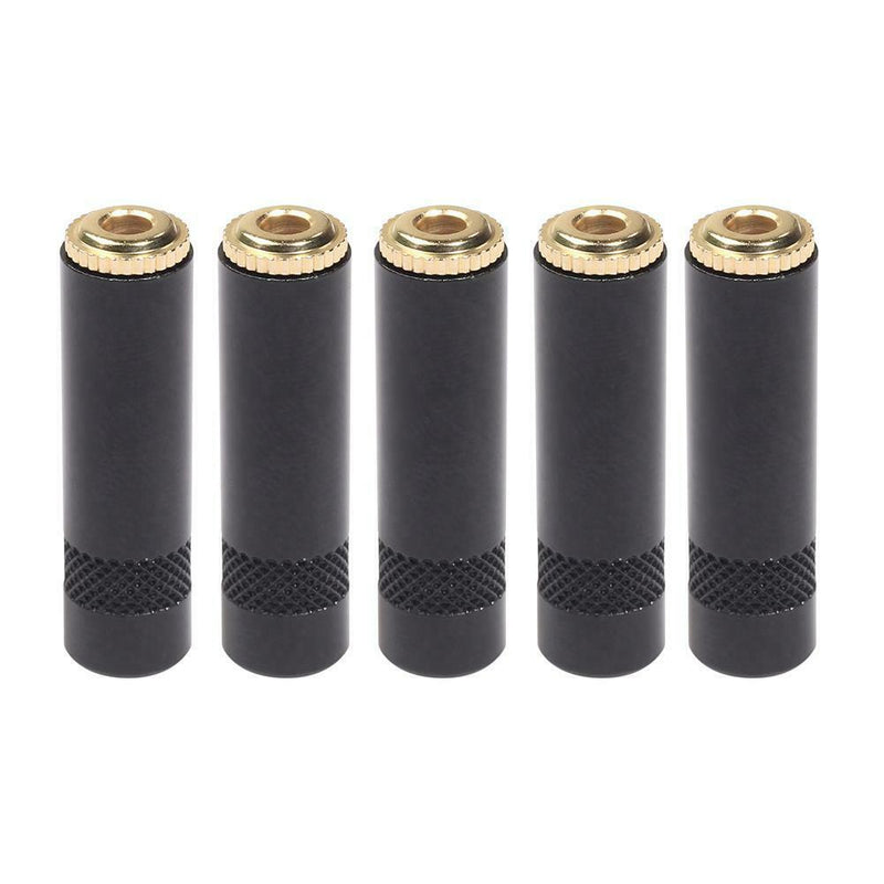 5pcs 3.5mm TRS Audio Female Jack Solder Connector 3 Pole Stereo Adapters