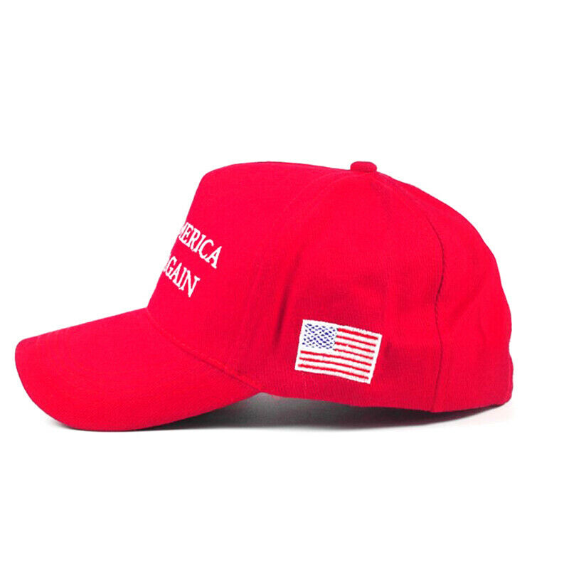 Trump American Presidential Make America Great Again Hat Embroidered MeshS Ew