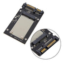 mSATA SSD to 2.5" SATA 3 Convertor Adapter Card Connector Support 30x50mm