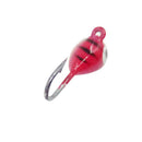 6Pcs Ice Fishing Hook Jig Banana Shaped Lead Head Hook Hard Lure Bait Jig L A8U8