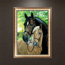 Horses 5D Full Drill Diamond Painting Embroidery DIY Needlework Home Decor