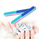 Nail File Print Design Sanding Six-sided Polishing File Sand Tools Nail Ran Z7W8
