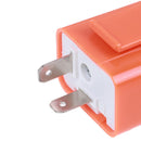2-Pin Motorcycle Speed Adjustable LED Turn Signal Indicator Flasher Relay 12V Gn