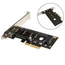 Pci-E Pci Express 3.0 X4 To Nvme M.2 M Key Ngff Ssd Pcie M2 Riser Card Adap