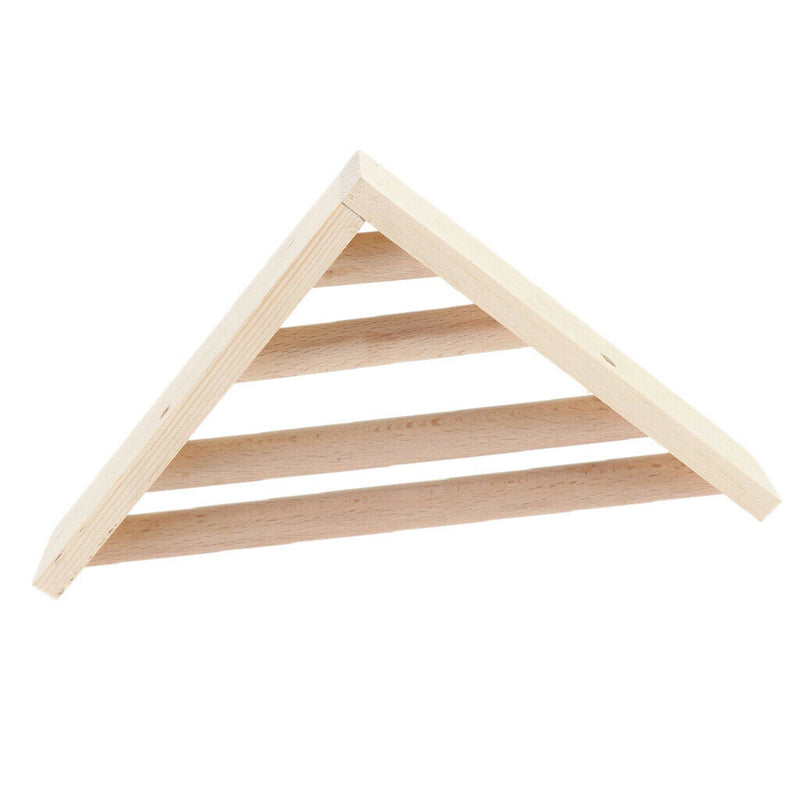 Pet Bird Perch Platform Stand Wood for Small Animals Parrot Parakeet Conure