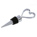 3pcs Elegant Heart Shaped Red Wine Bottle Stopper Twist Practical Wedding F