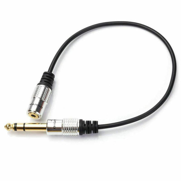 1/4 inch to 3.5mm Stereo Adapter Cable 6.35mm TRS Male to 3.5mm Female Quar X1Y7