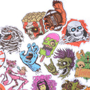 50Pcs Mixed Horror Stickers For Luggage Laptop Skateboard Bicycle Decals MO