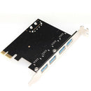 4 Port Usb 3.0 Pci-E Expansion Card Pci Express Pcie Usb 3.0 Hub Adapter 4- P9V7
