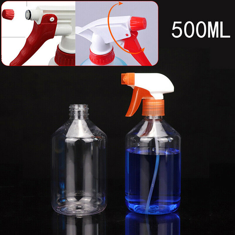 1X Empty Spray Bottle Hairdressing Water Fine Mist Container Hair Salon 500m Kw