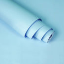 Self Adhesive Wallpaper Peel and Stick Home Bedroom Decorative 0.45x10m Blue