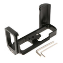 Aluminium Quick Release L Bracket Vertical Hand Grip for   XA2