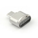 Alloy Micro USB OTG TF Mini   Card Reader Adapter Converter For Android Phon OZ