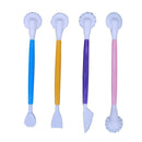 4pcs Fondant Cake Pen Decor Set Flower Sugarcraft Modelling Tool