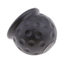 Black Tow Bar Ball Cover Cap Car Towing Hitch Towball Trailer Van 50mm