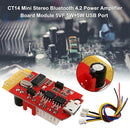 CT14 Micro Bluetooth Stereo Power Amplifier Board 5VF 5W for Loudspeaker Box