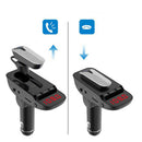LED Bluetooth Car Kit Handsfree FM Transmitter MP3 Music Player TF Card U Disk