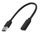 USB-C To USB 3.0 Male To Female Converter Cord Extension Cord Phone Connector