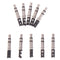 10Pcs 3.5mm 3 Pole Male Soldering Repair Headphone Audio Jack Plug FT