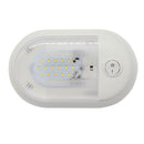 12-24V 24 LED Dome Light Ceiling Lamp with Switch for RV Marine Boat Yacht