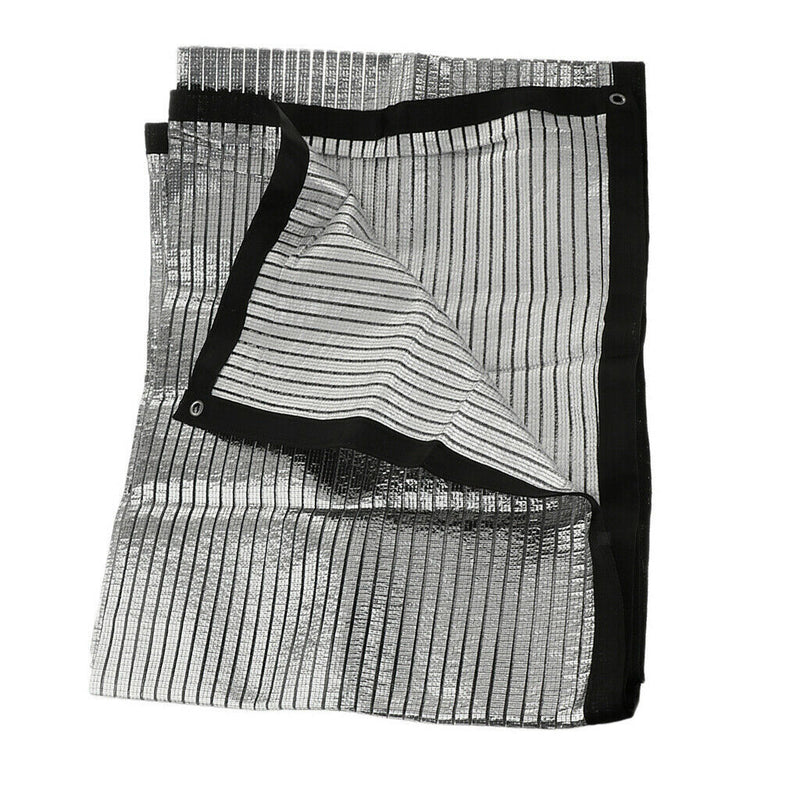 Reflective Aluminum Foil Shade Net Sunshade Cover Greenhouse Protect 3x1m