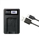 NP-FW50 Battery Charger LCD USB Input For Sony A6300 A6000 A5000 A300 Alpha A7