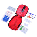 31pcs/pack Travel Outdoor Emergency Box Case First Aid Kit