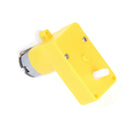 3-6V Bend of Uniaxial Gear TT Motor Deceleration Motor Gearbox DC Geared Moto ME