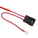 H4 Harness Front Headlight Light Bulb Relay Wiring Harness Socket Plug Wire Kit