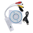 USB2.0 Video TV Tuner DVD Audio Capture Card Converer Adapter for Win7/8 T7 K3X3