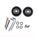 2X Luggage Suitcase Replacement Wheels Axles Repair Parts 40*18mm ^