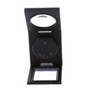 LED Foldable Scale Magnifier 10x Magnification Optical Lenses Magnifying Glass