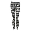 Women's Elasticity Skinny Tribal Printed Stretchy Ladies Casual Pants Leggings