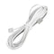White 6P2C RJ11 Long 6m (20 ft) Phone Extension Cord RJ11 White RJ11 6P2C m N9E5