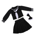 1/3  Black Lolita Dress School Uniform Outfits For Night Lolita Girls