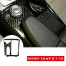 For Mercedes Benz C Class W204 E Class W212 Carbon Fiber Console Panel Cove
