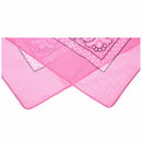 Bandanas scarf Hip Hop Rock headband hair scarf for dance Sport bike - pink O8H3
