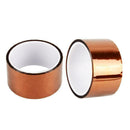 Hot 50mm 5cm x 30M Kapton Tape Sticky High Temperature Pol S5N1 Dcql Resist I8T3