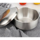 Large Portable Stainless Steel Korean Lunch Box Bento Canteen School Office
