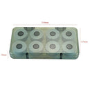 16Pcs Durable White Winding Board Fishing Line Wire Shaft Bobbin Spools Tac
